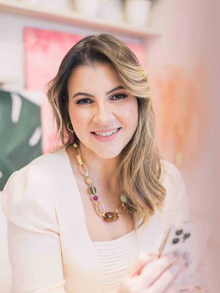 Tamala Ramos, psicóloga, em seu espaço de atendimento